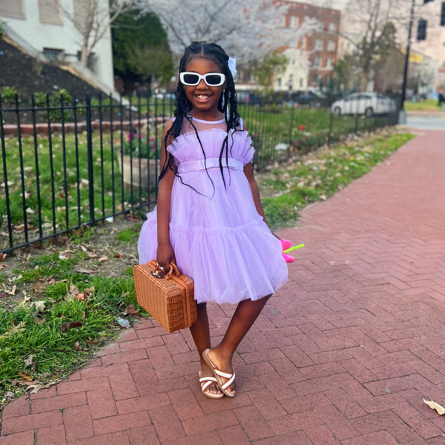 Shannon Purple TuTu Dress
