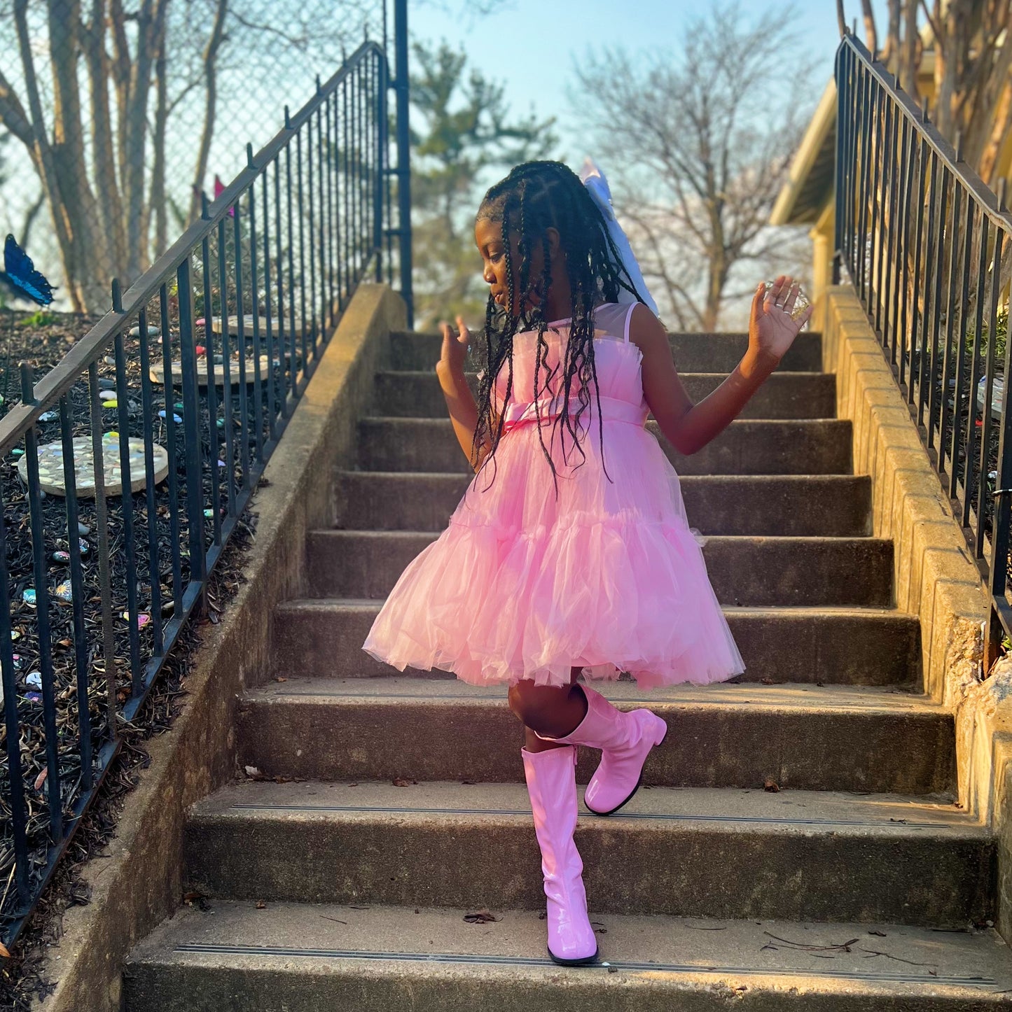 Shayla Pink TuTu Dress