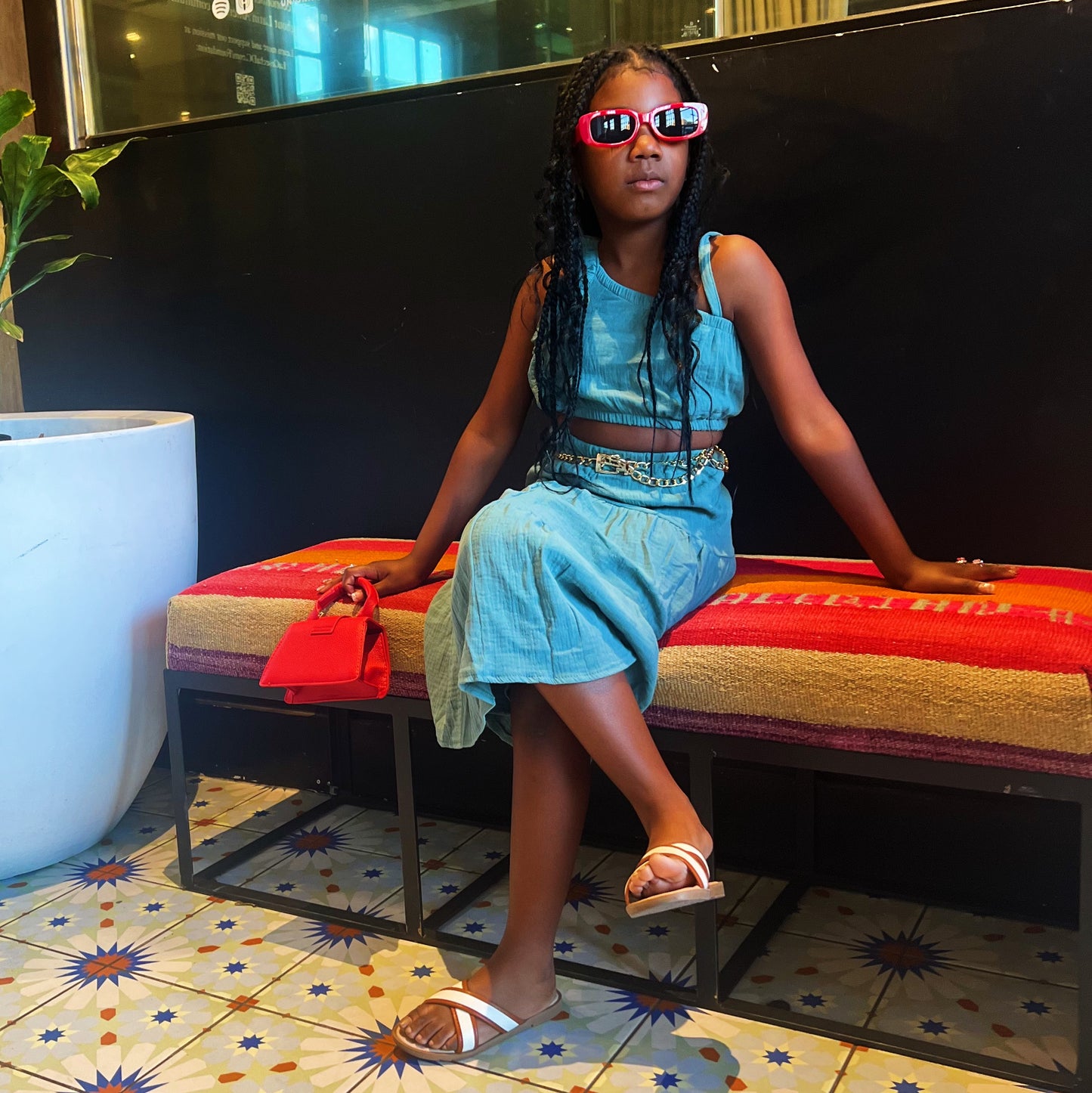 Valerie Square Frame Sunglasses