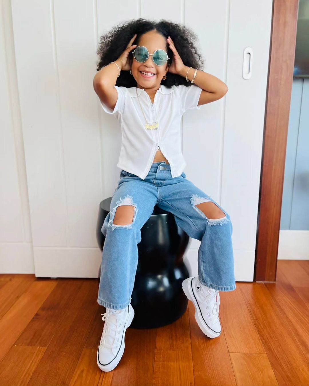 Zoey Basic Zip Up Tops