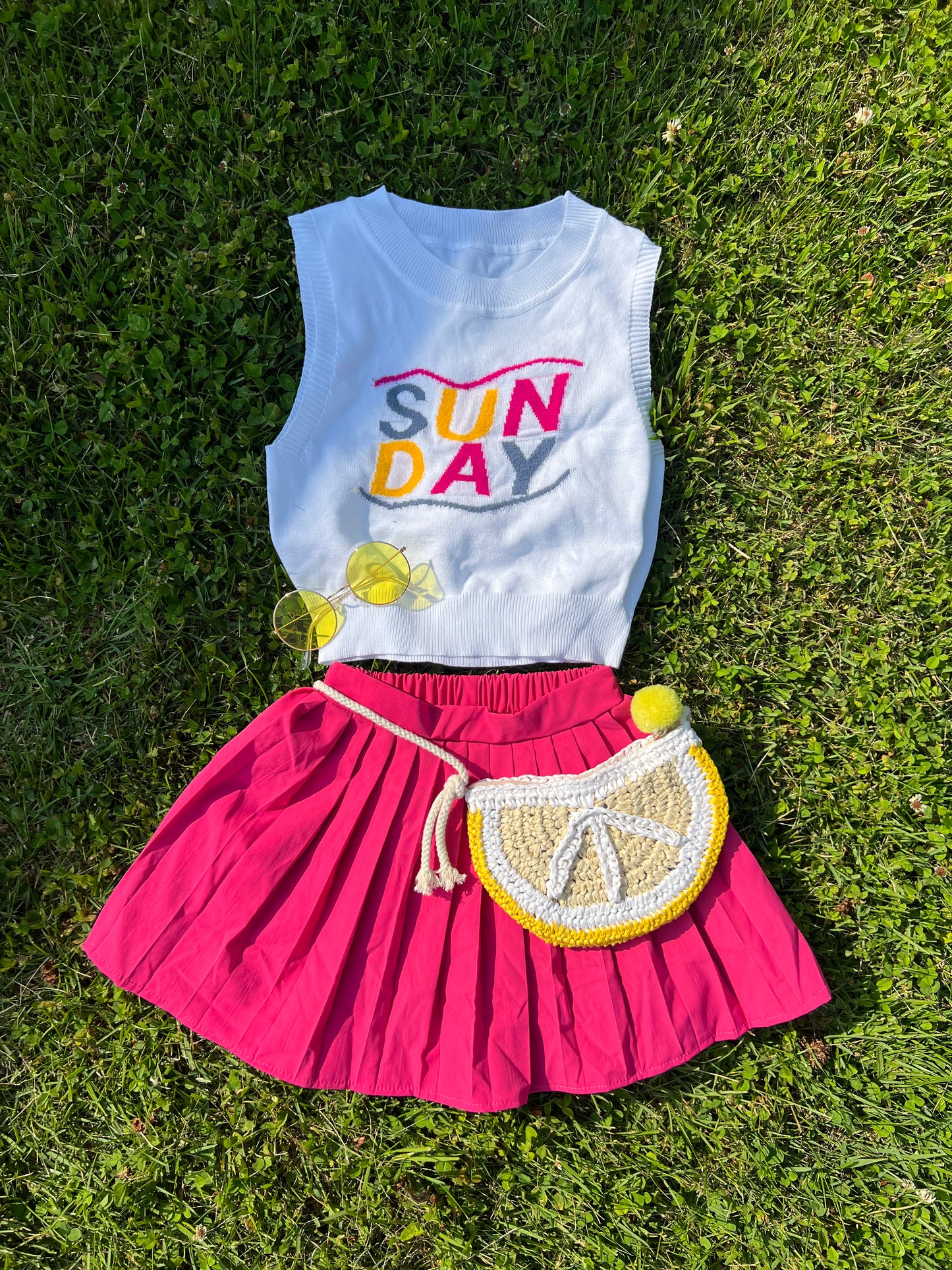 Sunday Funday Knit Vest