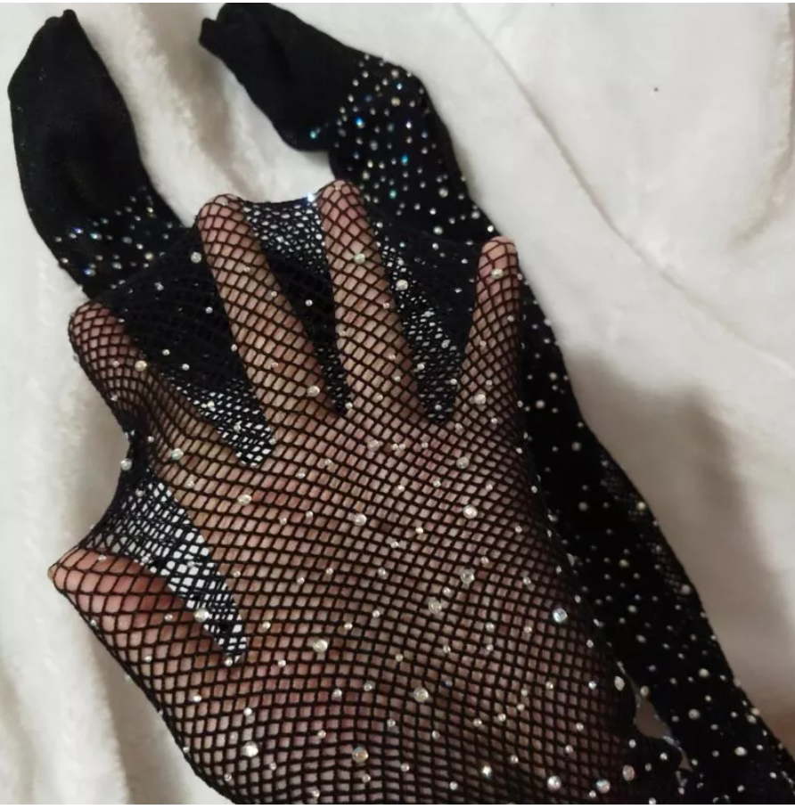 Black Bling Me Baby Tights