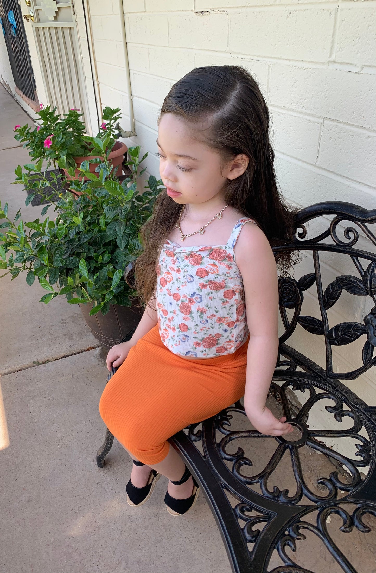 Autumn Icon Ribbed Skirt