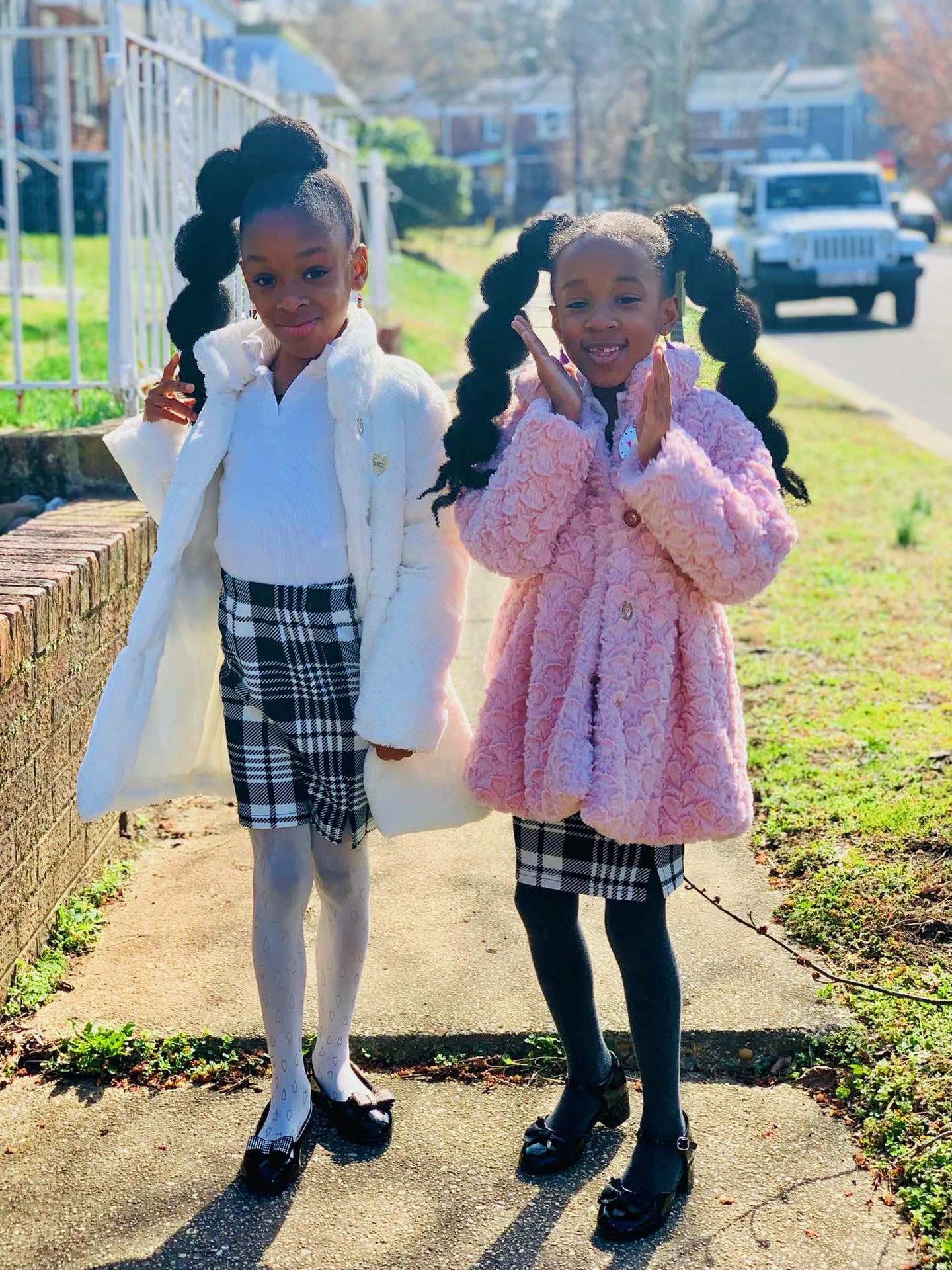 Checkered Plaid Skirt