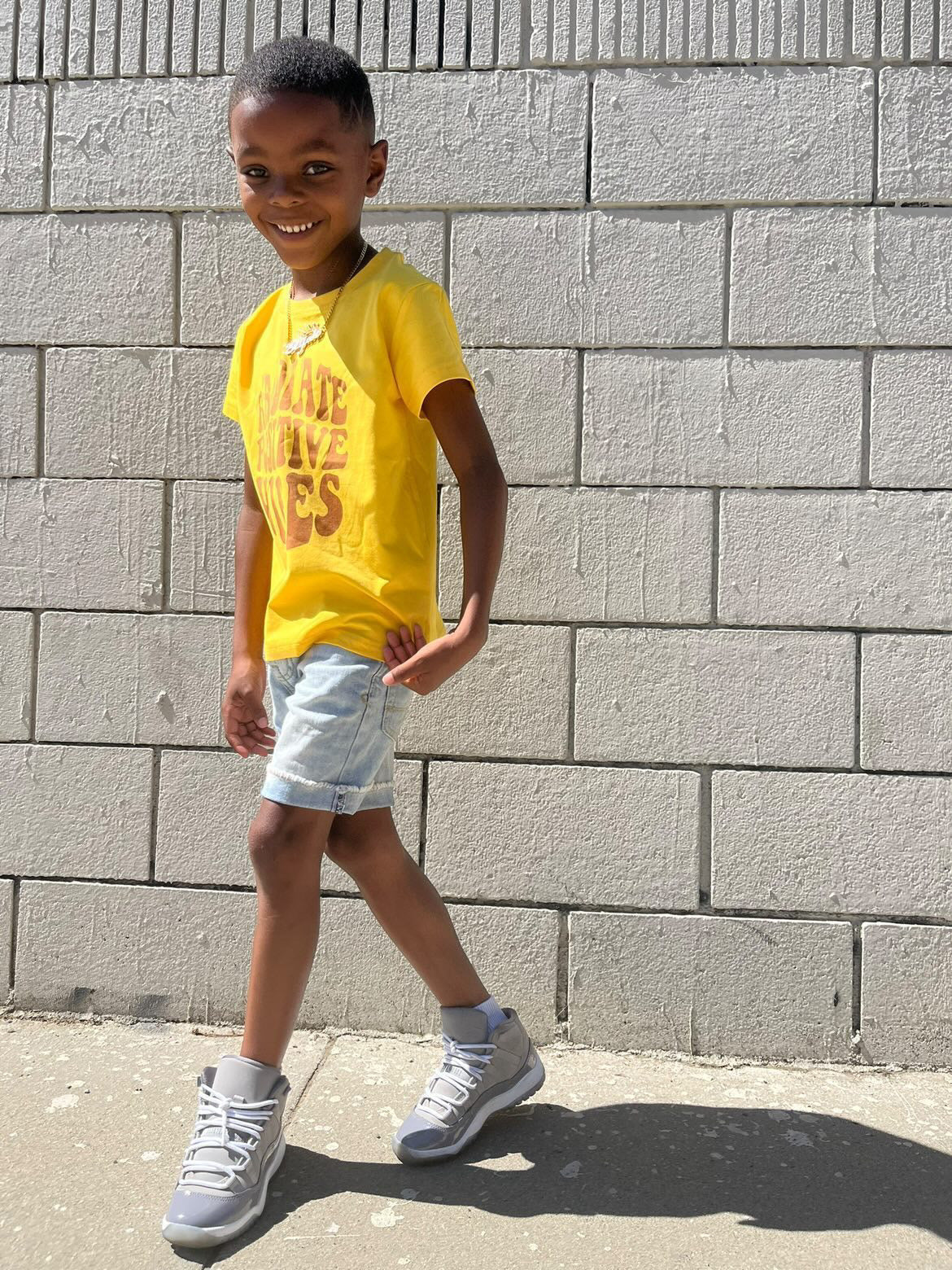 Positive Vibes Statement Tee