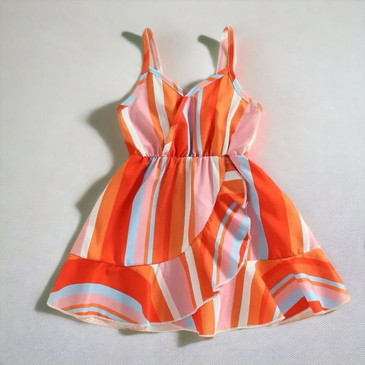 Bright and Striped Sundress