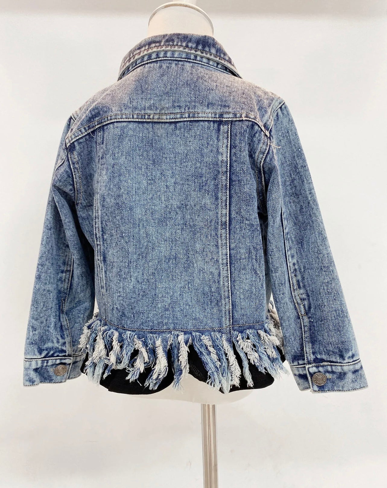 90’s Baby Vintage Distressed Denim Jacket