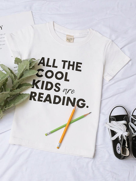 Unisex- All The Cool Kids Are Reading Tee