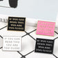 Social Distancing Pins