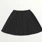 Midnight Black Pleated Skirt