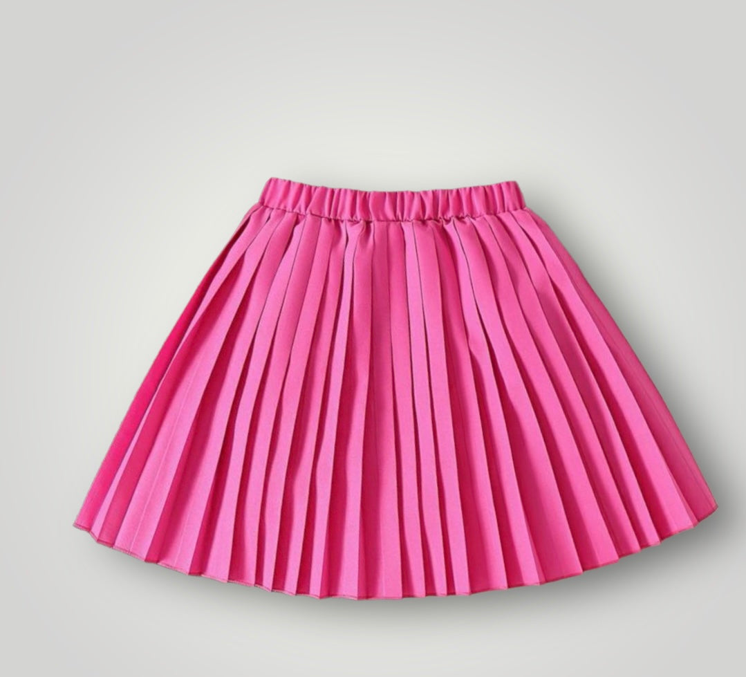 Pink Lemonade Pleated Skirt 12